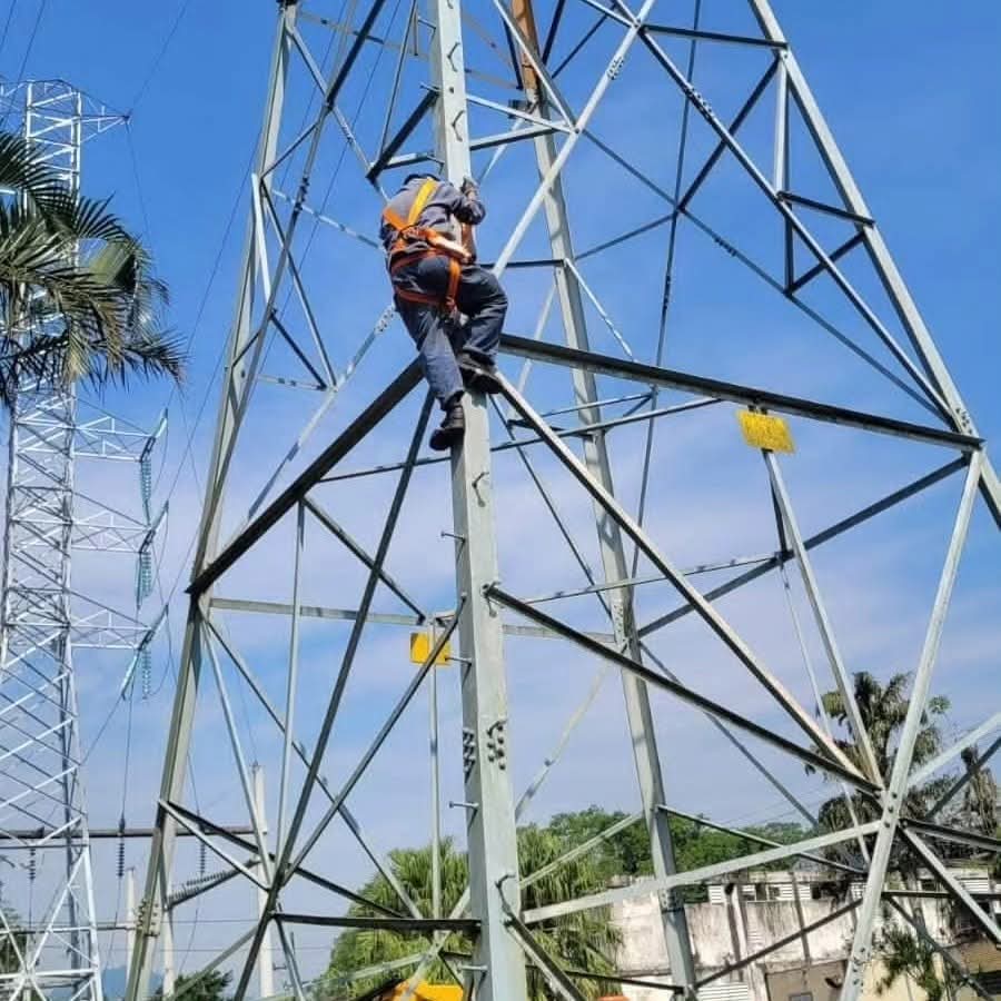 Exercício prático em estrutura de trabalho em altura